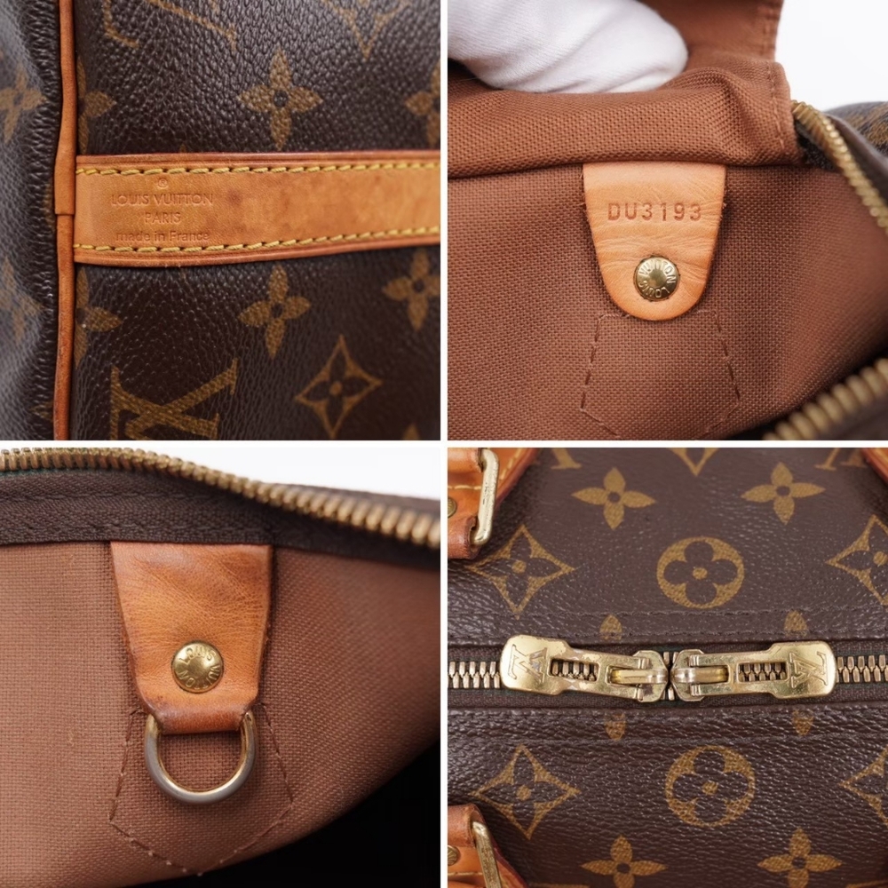 BX47 ❤️ Louis Vuitton Monogram Speedy Bandouliere 30 - Picture 10 of 16